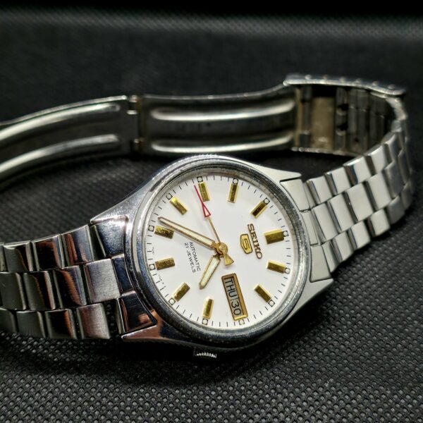 Seiko 5 Vintage White Dial 36mm