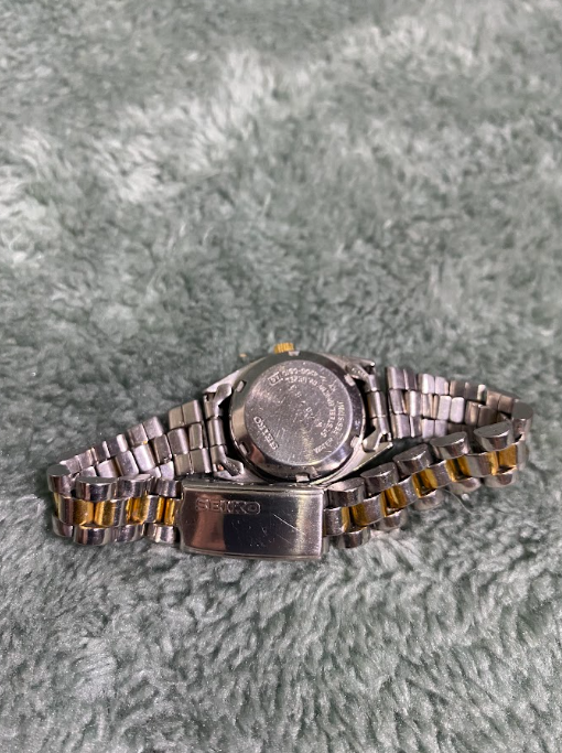 Seiko 5 Gold Dial Patina for Ladies